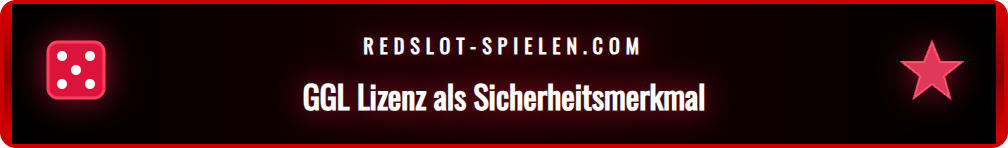 Symbolbild, das die offizielle GGL-Lizenz für sicheres Glücksspiel zeigt.