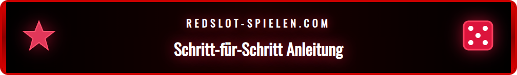 Anleitung zur Aktivierung des Redslot Montag Cashback im Spielerkonto.