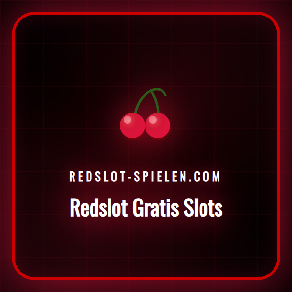Eine spannende Auswahl an Redslot Gratis Slots auf einem Bildschirm.