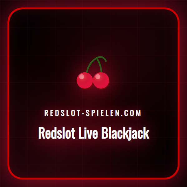 Ein professioneller Dealer am Redslot Live Blackjack Tisch in Aktion.