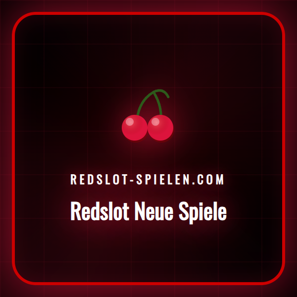 Eine aufregende Collage von Symbolen aus den neuesten Redslot Spielen.
