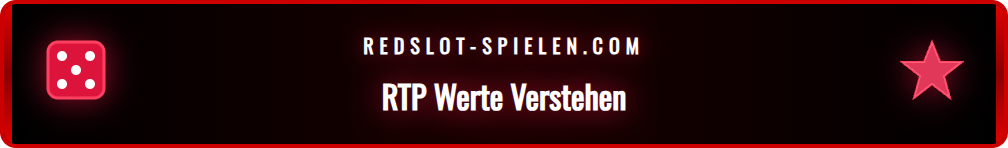 Infografik zur Erklärung des Redslot Return to Player Prozentsatzes.