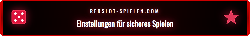 Screenshot der Kontoeinstellungen für verantwortungsvolles Spielen.