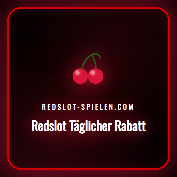 Ein Spieler freut sich über den Redslot Täglicher Rabatt auf seinem Laptop.