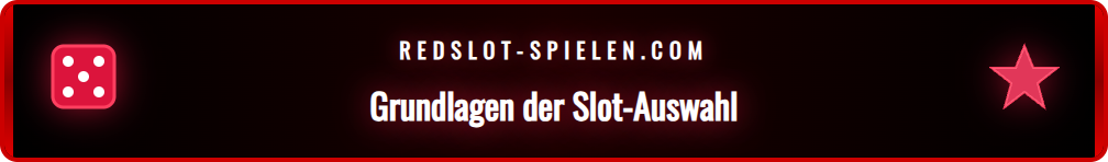 Infografik zur Auswahl eines Spielautomaten nach RTP und Thema.